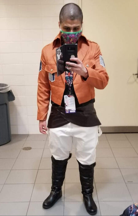 New to cosplay! I've done Superboy, Connie (Attack on Titan), and Inosuke (Demon Slayer)